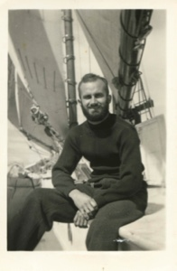 Image: Dr. Wayne Moulton aboard